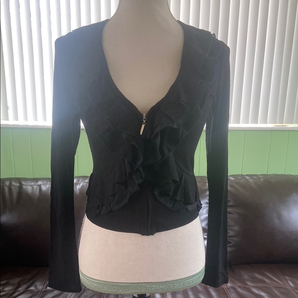D’Closet  zip-up blouse